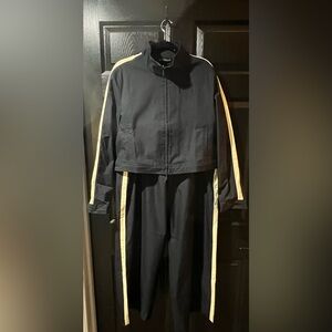 NEW Zara Two Piece Stripe Detail Track Suit NWOT